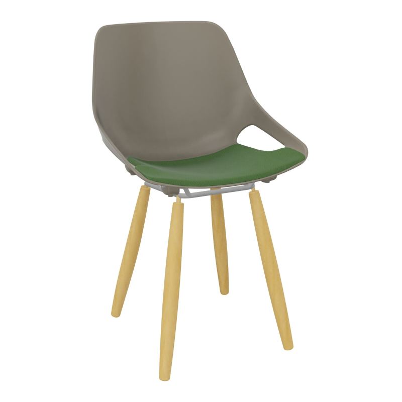 CHAISE 4 PIEDS ROSALIE + PLACET PQ - PIED XL - ASSISE CE