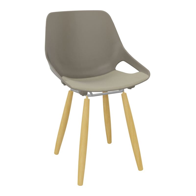 CHAISE 4 PIEDS ROSALIE + PLACET PQ - PIED XL - ASSISE CG