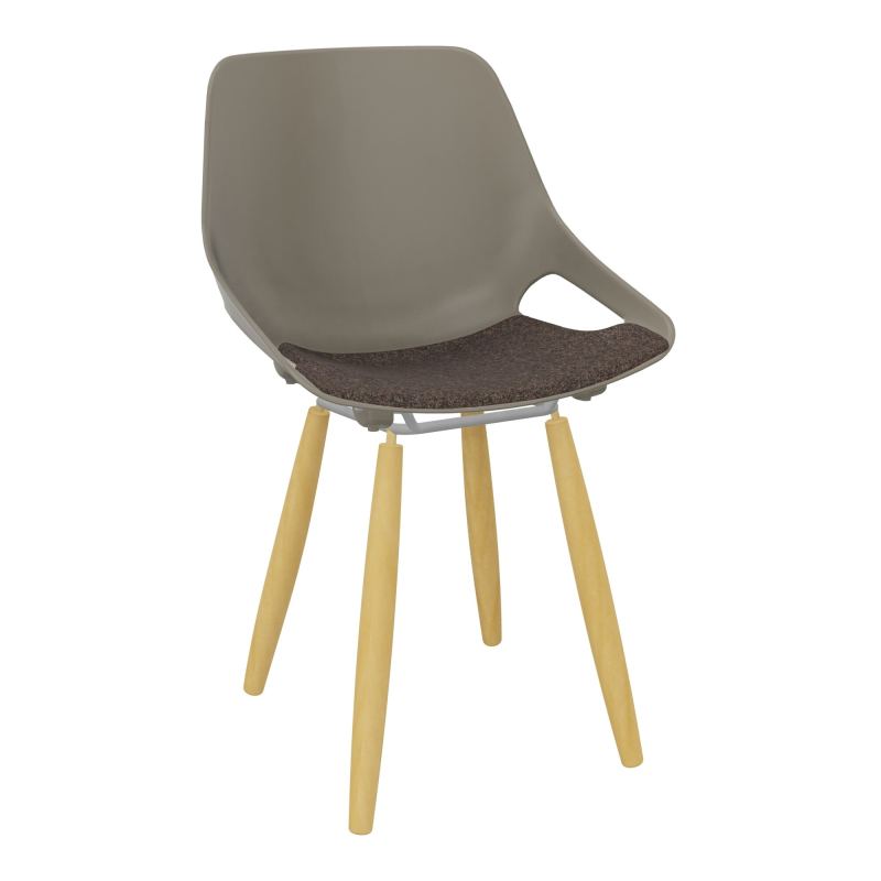 CHAISE 4 PIEDS ROSALIE + PLACET PQ - PIED XL - ASSISE DD