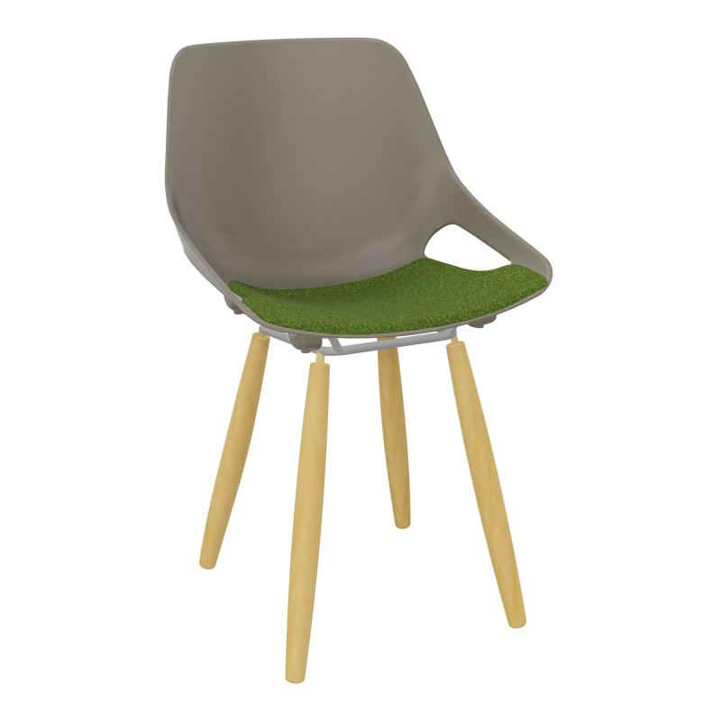 CHAISE 4 PIEDS ROSALIE + PLACET PQ - PIED XL - ASSISE DE