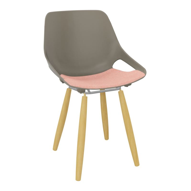 CHAISE 4 PIEDS ROSALIE + PLACET PQ - PIED XL - ASSISE DH