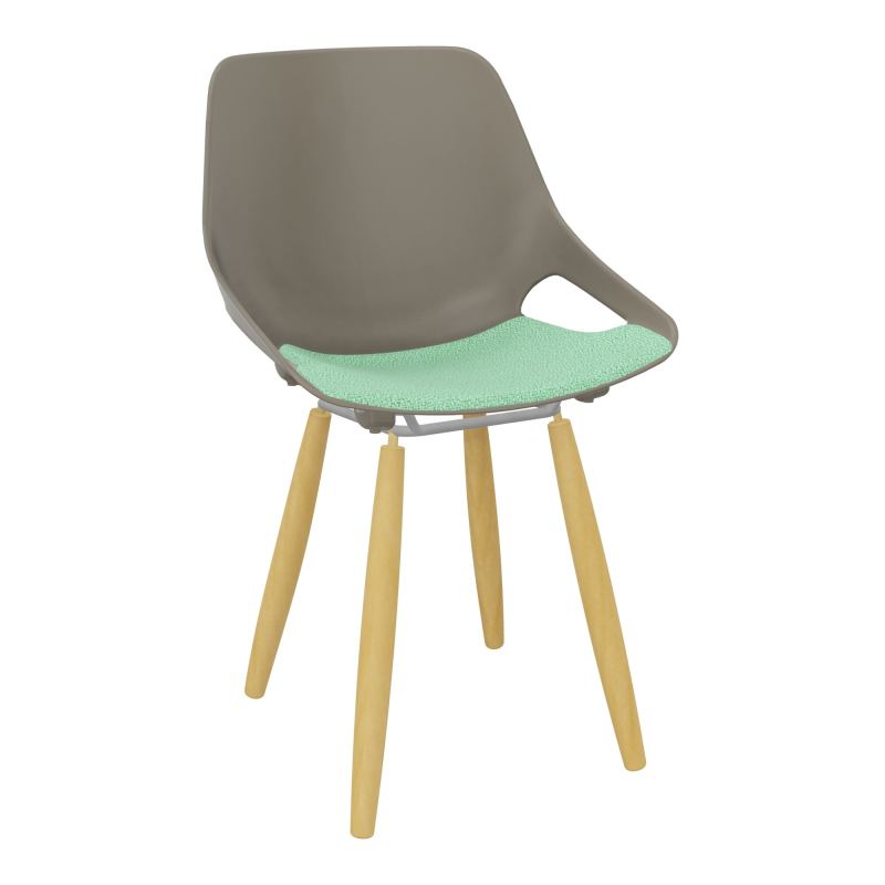 CHAISE 4 PIEDS ROSALIE + PLACET PQ - PIED XL - ASSISE E4