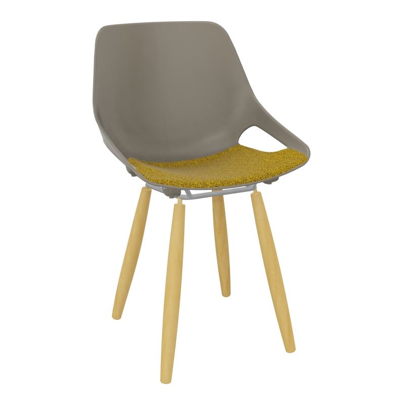 CHAISE 4 PIEDS ROSALIE + PLACET PQ - PIED XL - ASSISE E9