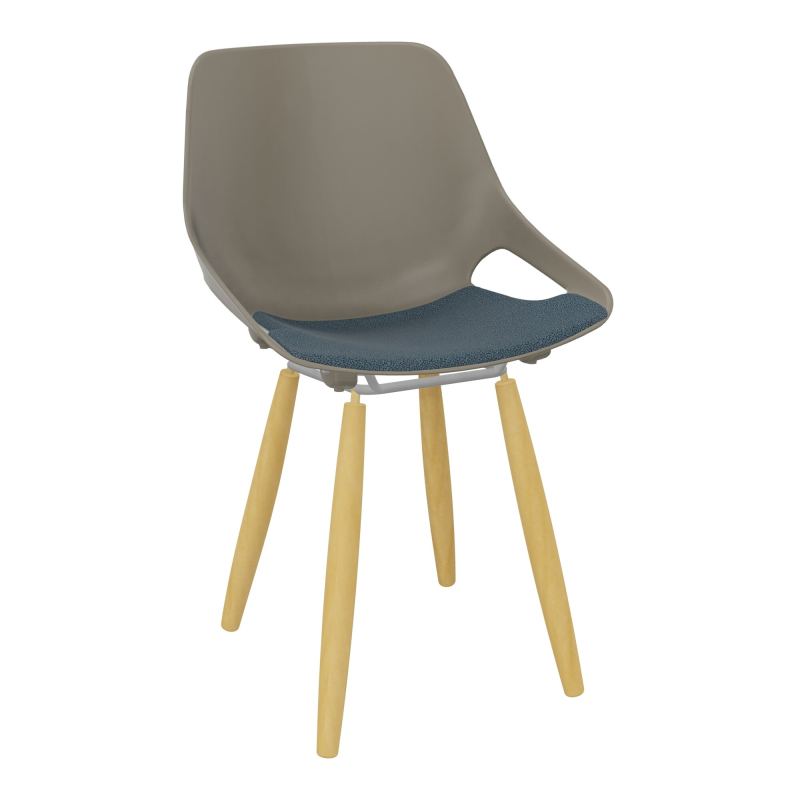 CHAISE 4 PIEDS ROSALIE + PLACET KA - PIED XL - ASSISE PQ