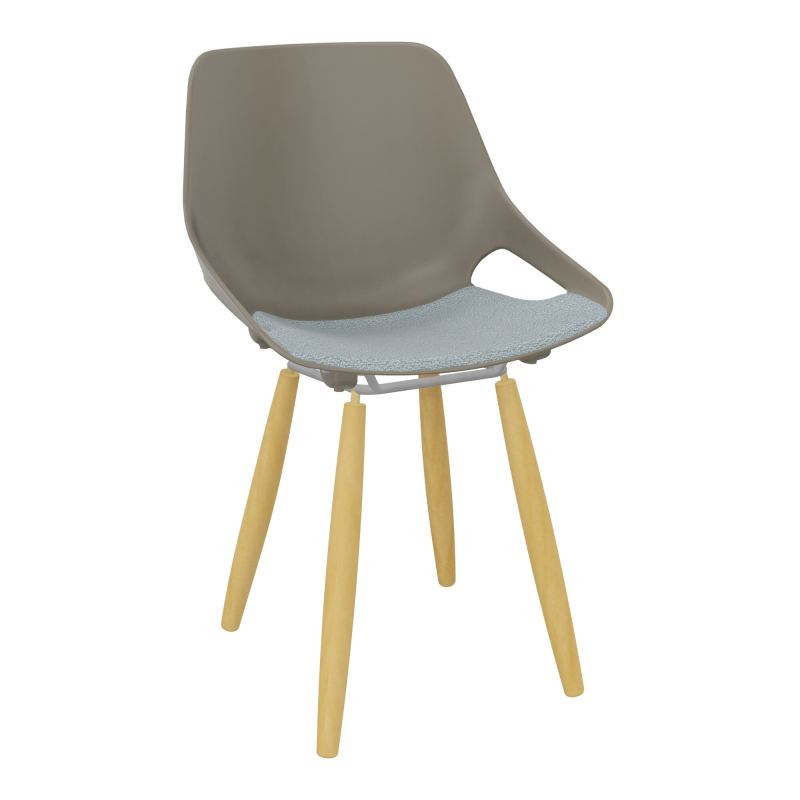 CHAISE 4 PIEDS ROSALIE + PLACET KD - PIED XL - ASSISE PQ