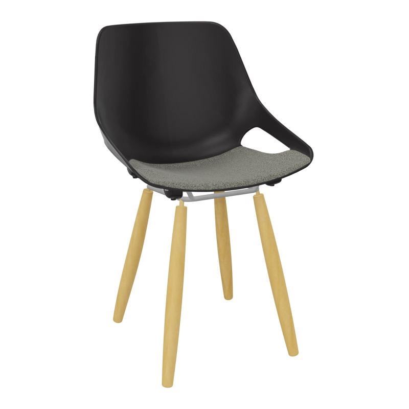 CHAISE 4 PIEDS ROSALIE + PLACET B1 - PIED XL - ASSISE PR
