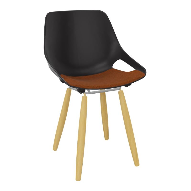 CHAISE 4 PIEDS ROSALIE + PLACET PR - PIED XL - ASSISE DZ