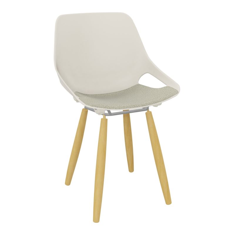 CHAISE 4 PIEDS ROSALIE + PLACET A2 - PIED XL - ASSISE PS