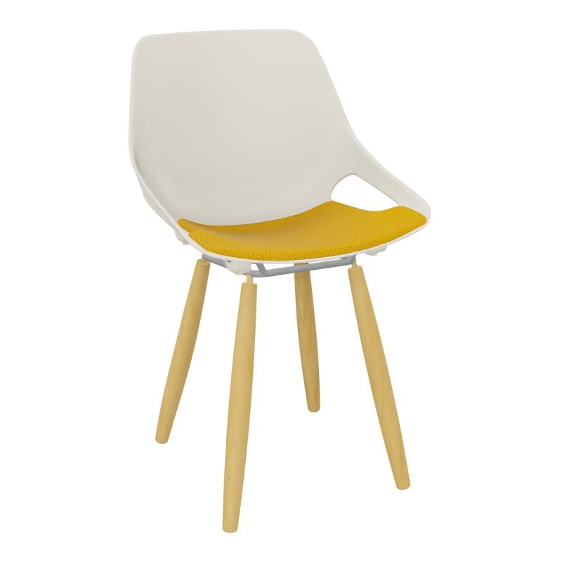 CHAISE 4 PIEDS ROSALIE + PLACET A5 - PIED XL - ASSISE PS
