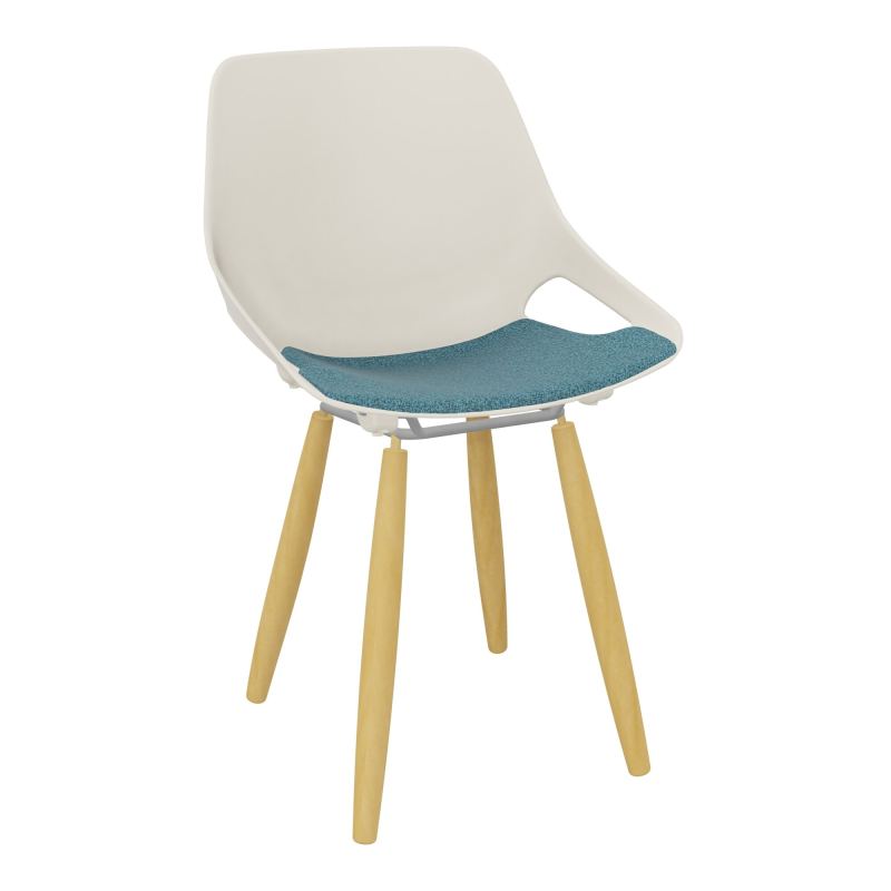 CHAISE 4 PIEDS ROSALIE + PLACET B4 - PIED XL - ASSISE PS