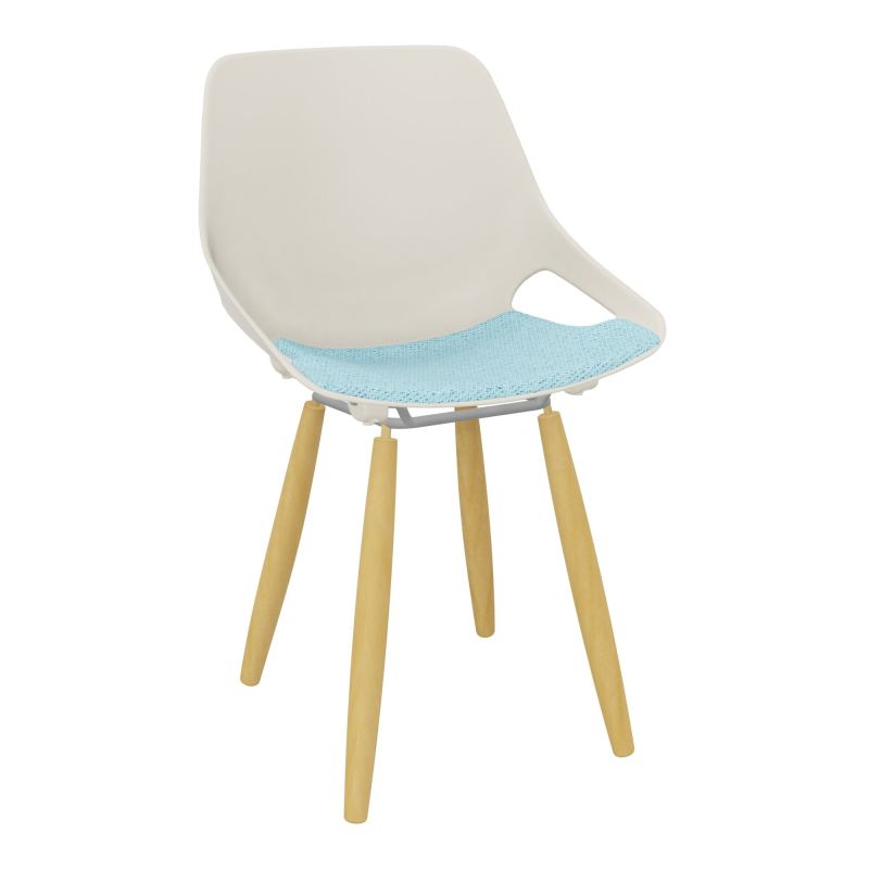 CHAISE 4 PIEDS ROSALIE + PLACET PS - PIED XL - ASSISE BF