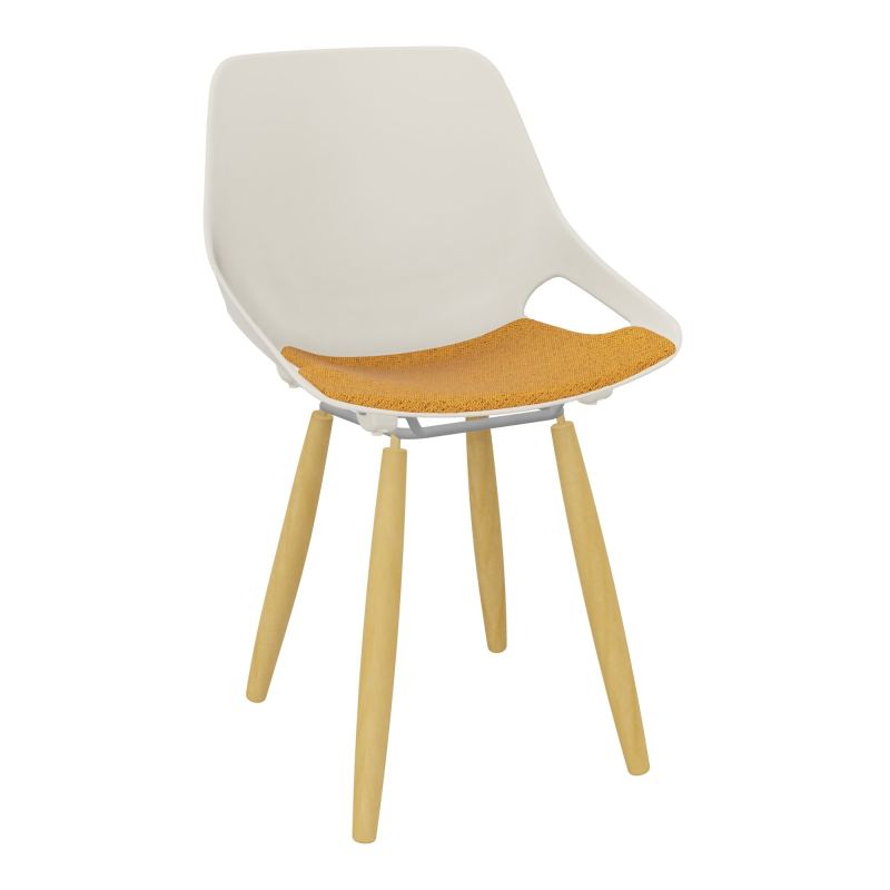 CHAISE 4 PIEDS ROSALIE + PLACET PS - PIED XL - ASSISE BO