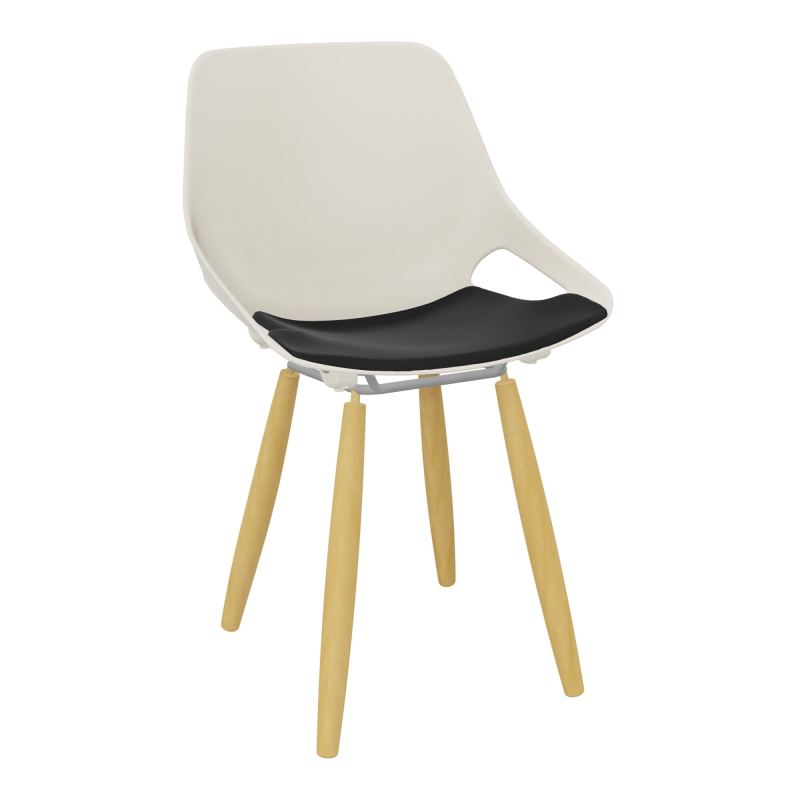 CHAISE 4 PIEDS ROSALIE + PLACET PS - PIED XL - ASSISE CB
