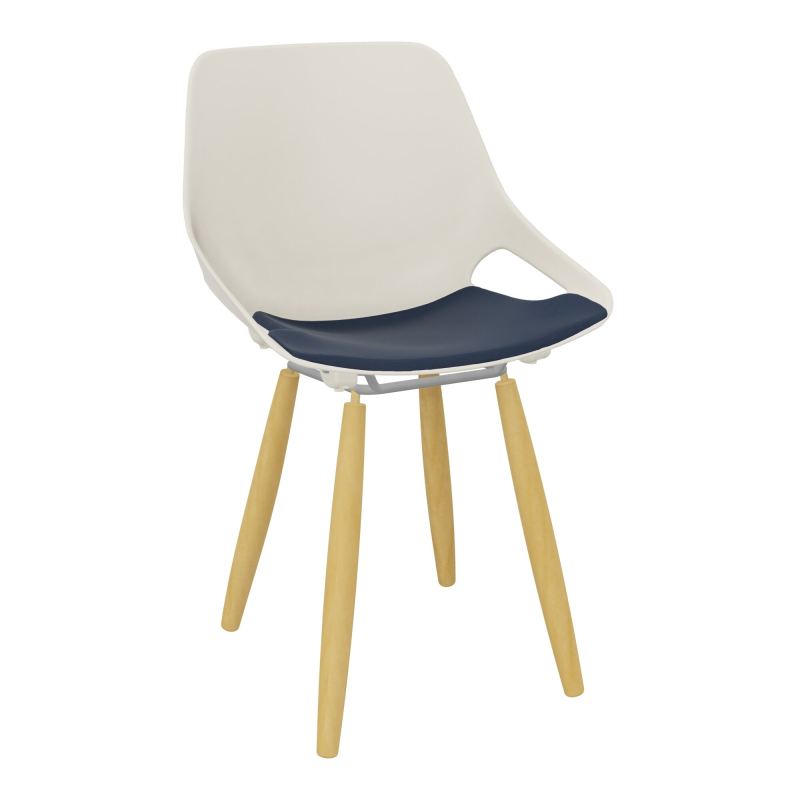CHAISE 4 PIEDS ROSALIE + PLACET PS - PIED XL - ASSISE CC