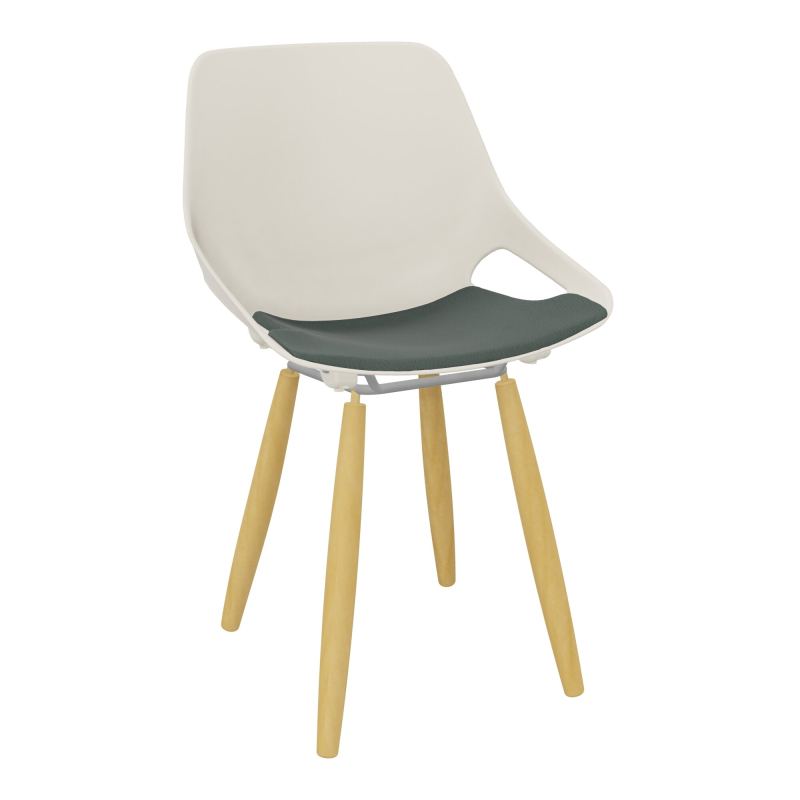CHAISE 4 PIEDS ROSALIE + PLACET PS - PIED XL - ASSISE CF