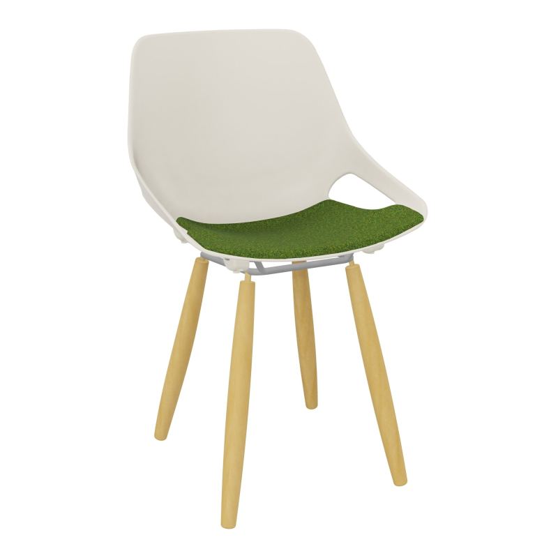 CHAISE 4 PIEDS ROSALIE + PLACET PS - PIED XL - ASSISE DE
