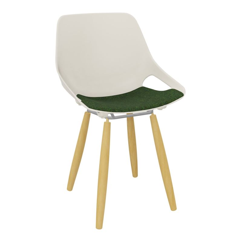 CHAISE 4 PIEDS ROSALIE + PLACET PS - PIED XL - ASSISE DG