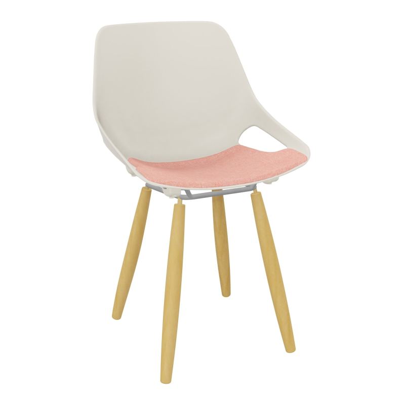 CHAISE 4 PIEDS ROSALIE + PLACET PS - PIED XL - ASSISE DH