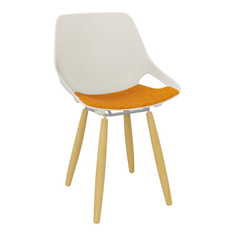 CHAISE 4 PIEDS ROSALIE + PLACET PS - PIED XL - ASSISE DI