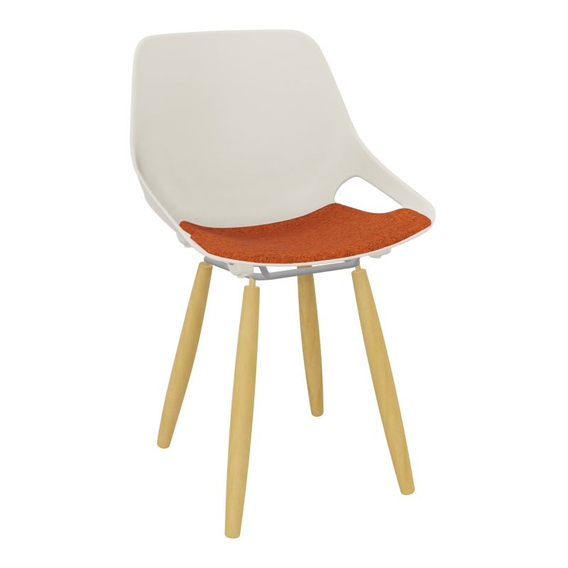CHAISE 4 PIEDS ROSALIE + PLACET PS - PIED XL - ASSISE DJ