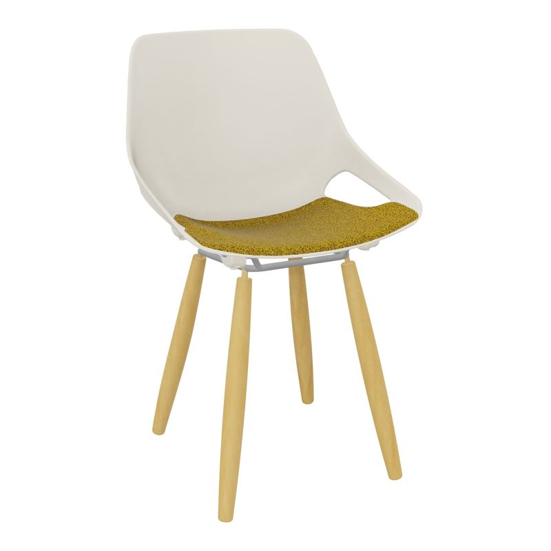 CHAISE 4 PIEDS ROSALIE + PLACET PS - PIED XL - ASSISE E9