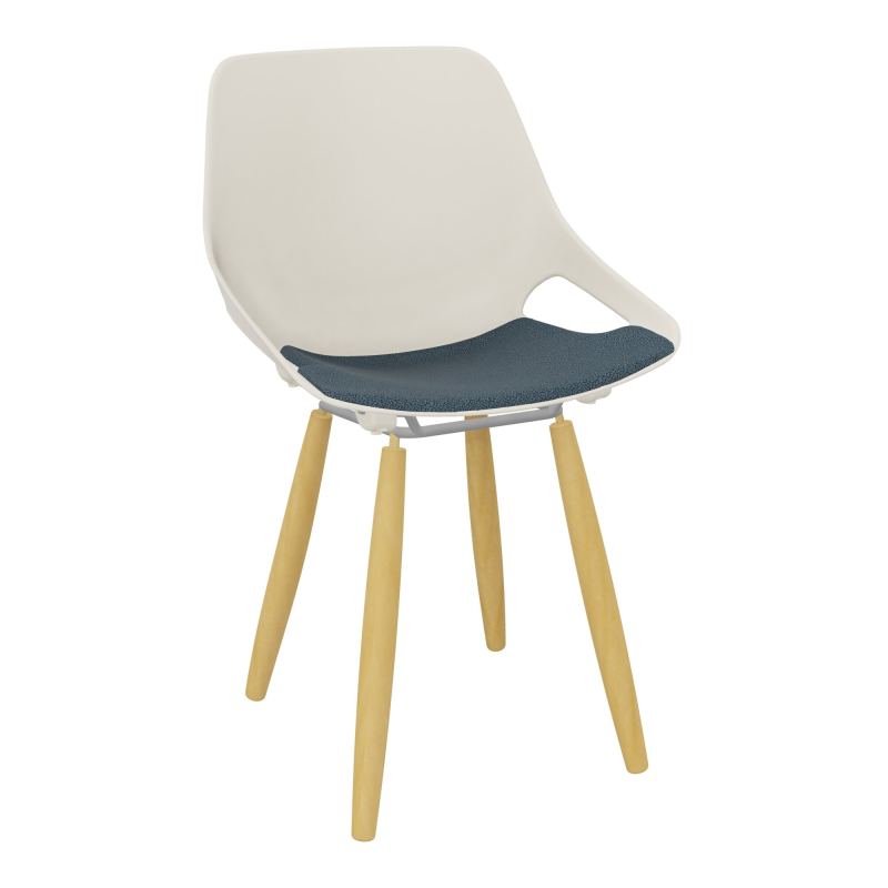 CHAISE 4 PIEDS ROSALIE + PLACET KA - PIED XL - ASSISE PS