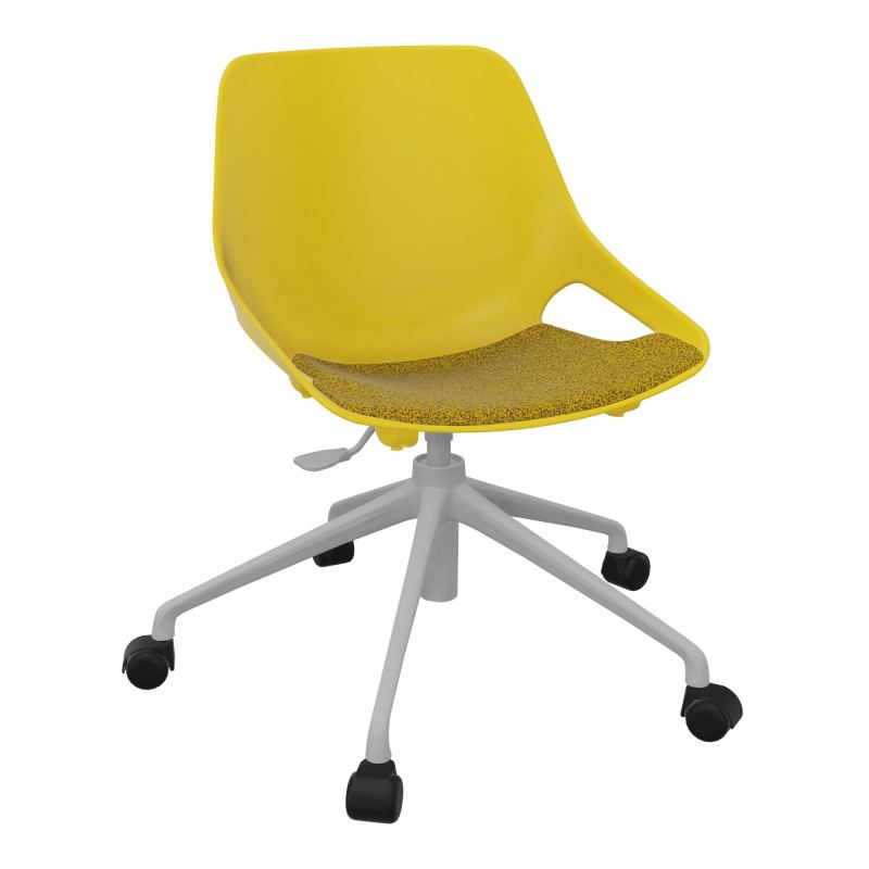 CHAISE ROSALIE PIÉT. ROULETTES + PLACET PJ - PIED SQ - ASSISE E9