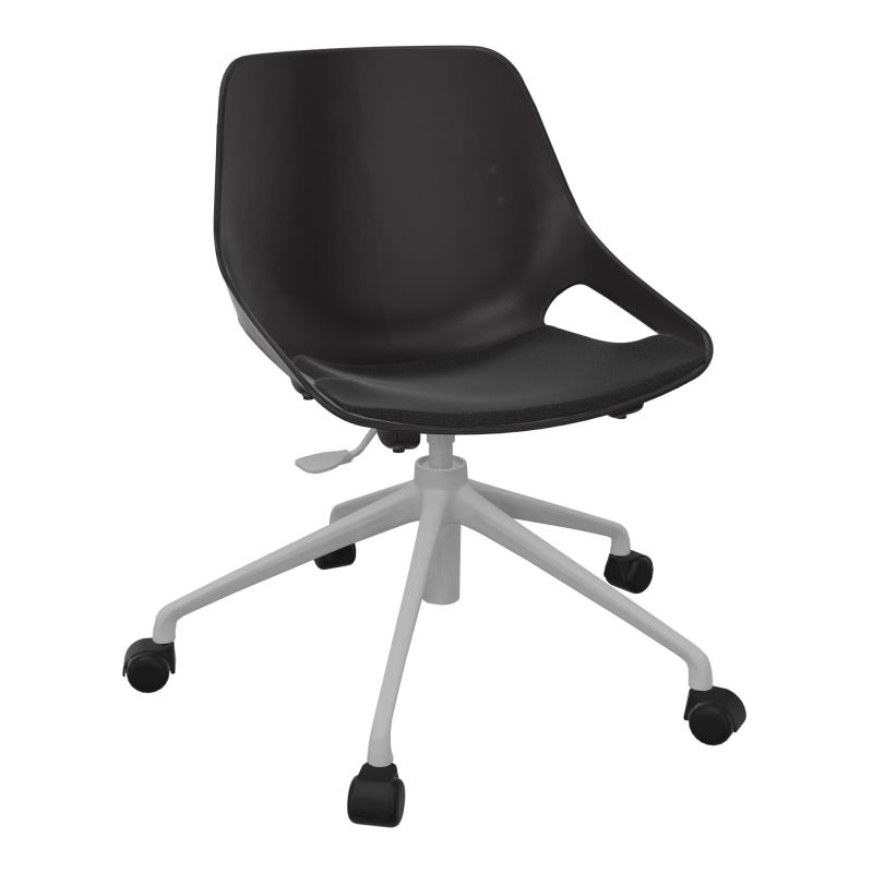 CHAISE ROSALIE PIÉT. ROULETTES + PLACET A6 - PIED SQ - ASSISE PR