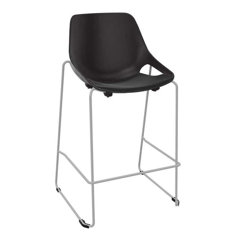 TABOURET HAUT ROSALIE + PLACET A6 - PIED SQ - ASSISE PR