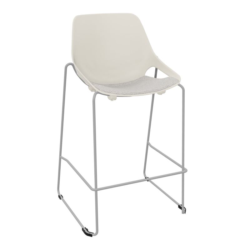 TABOURET HAUT ROSALIE + PLACET PS - PIED SQ - ASSISE BM