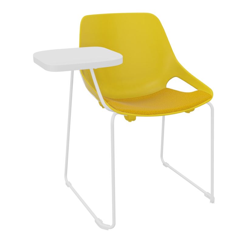 CHAISE ROSALIE PIÉT. TRAINEAU + PLACET A5 - PIED SQ - ASSISE PJ - ACC. ET TAB. ECRITOIRE