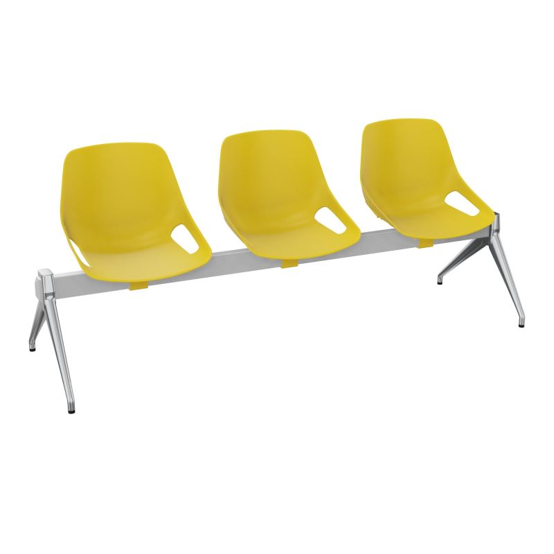 POUTRE ROSALIE 3 PLACES ASSISE PJ - PIET. ALU POLI - TRAVERSE SB