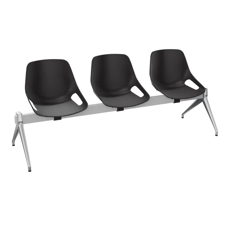POUTRE ROSALIE 3 PLACES ASSISE PR - PIET. ALU POLI - TRAVERSE SB