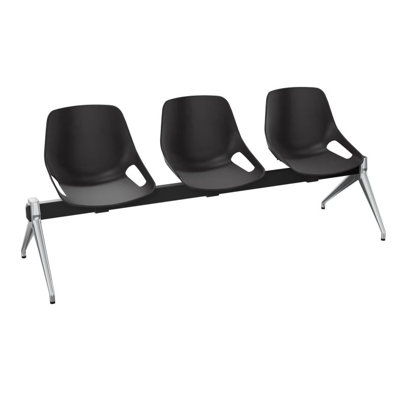 POUTRE ROSALIE 3 PLACES ASSISE PR - PIET. ALU POLI - TRAVERSE SG