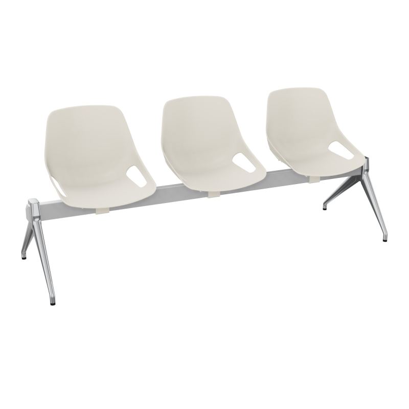 POUTRE ROSALIE 3 PLACES ASSISE PS - PIET. ALU POLI - TRAVERSE SB