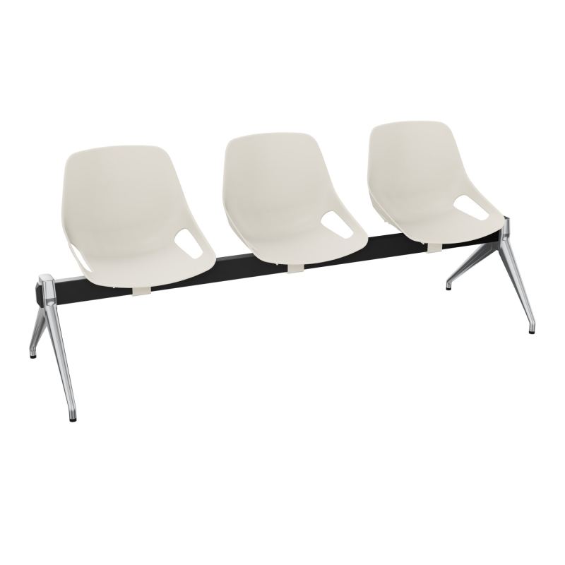 POUTRE ROSALIE 3 PLACES ASSISE PS - PIET. ALU POLI - TRAVERSE SG