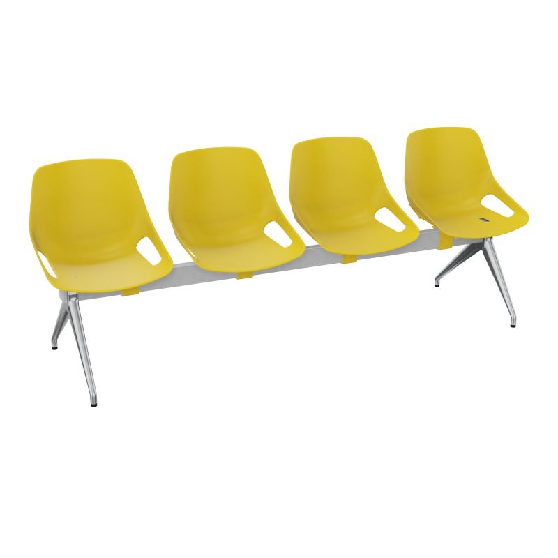 POUTRE ROSALIE 4 PLACES ASSISE PJ - PIET. ALU POLI - TRAVERSE SB