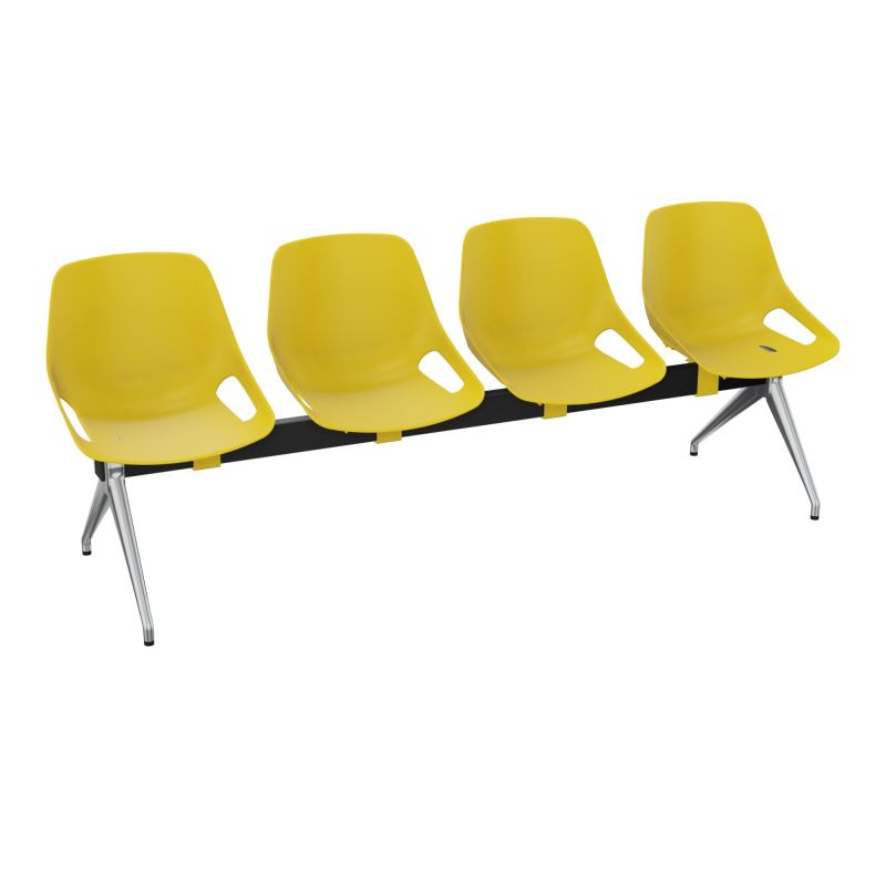POUTRE ROSALIE 4 PLACES ASSISE PJ - PIET. ALU POLI - TRAVERSE SG