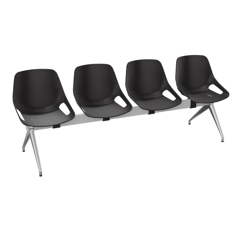 POUTRE ROSALIE 4 PLACES ASSISE PR - PIET. ALU POLI - TRAVERSE SB