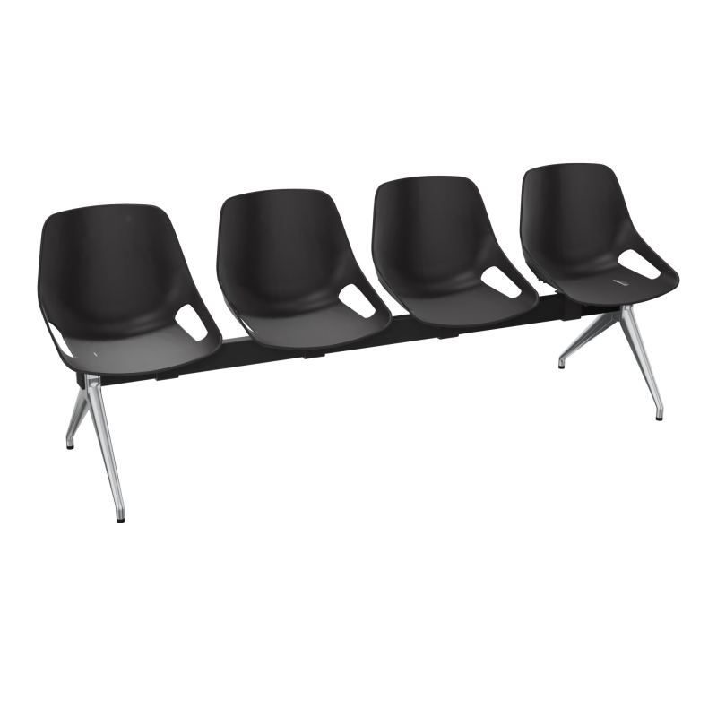 POUTRE ROSALIE 4 PLACES ASSISE PR - PIET. ALU POLI - TRAVERSE SG