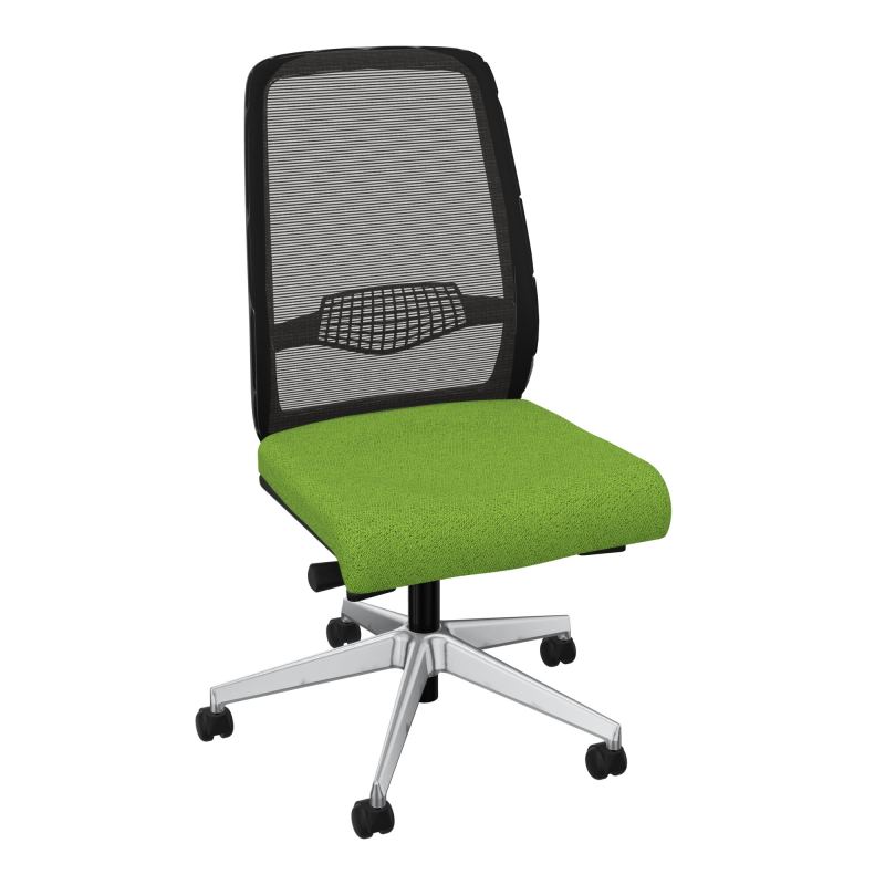 GABIN SIEGE SYNCH. CONFORT RESILLE RLT SOL DUR FREINEES HORS CHARGE  50 MM BK SQ IL