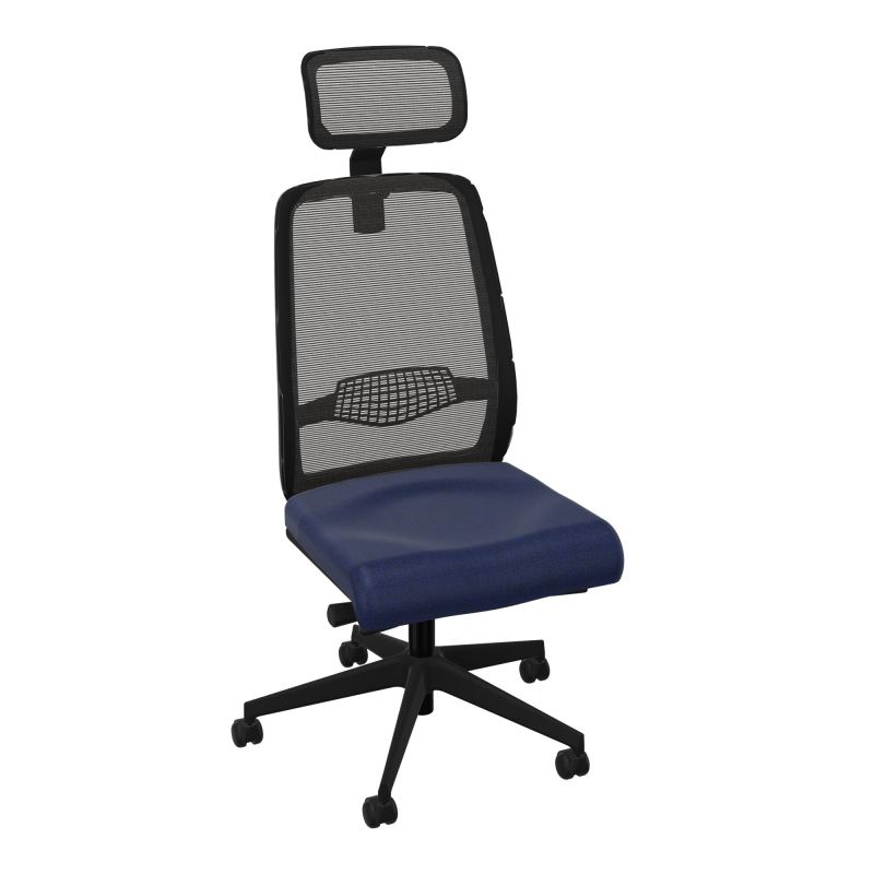 GABIN SIEGE AVEC TETIERE SYNCH. ERGO + TA RESILLE RLT SOL DUR 50 MM  B6 SV IL