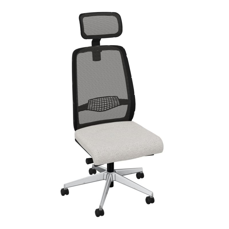 GABIN SIEGE AVEC TETIERE SYNCH. ERGO + TA RESILLE RLT SOL SOUPLE 50 MM  BM SQ IL