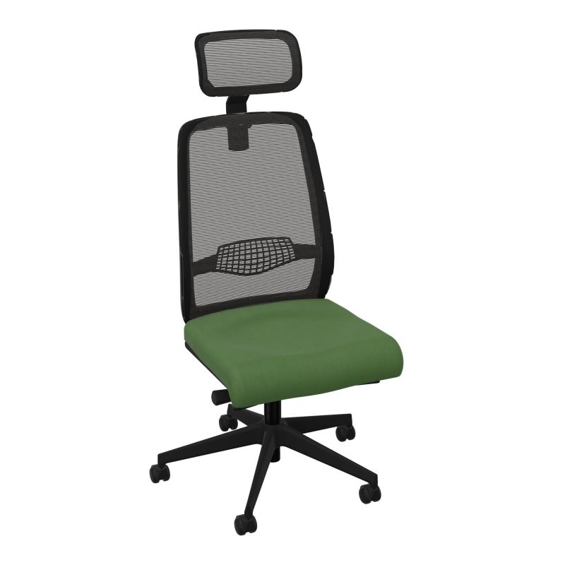 GABIN SIEGE AVEC TETIERE SYNCH. ERGO + TA RESILLE RLT SOL SOUPLE 50 MM  CE SV IL
