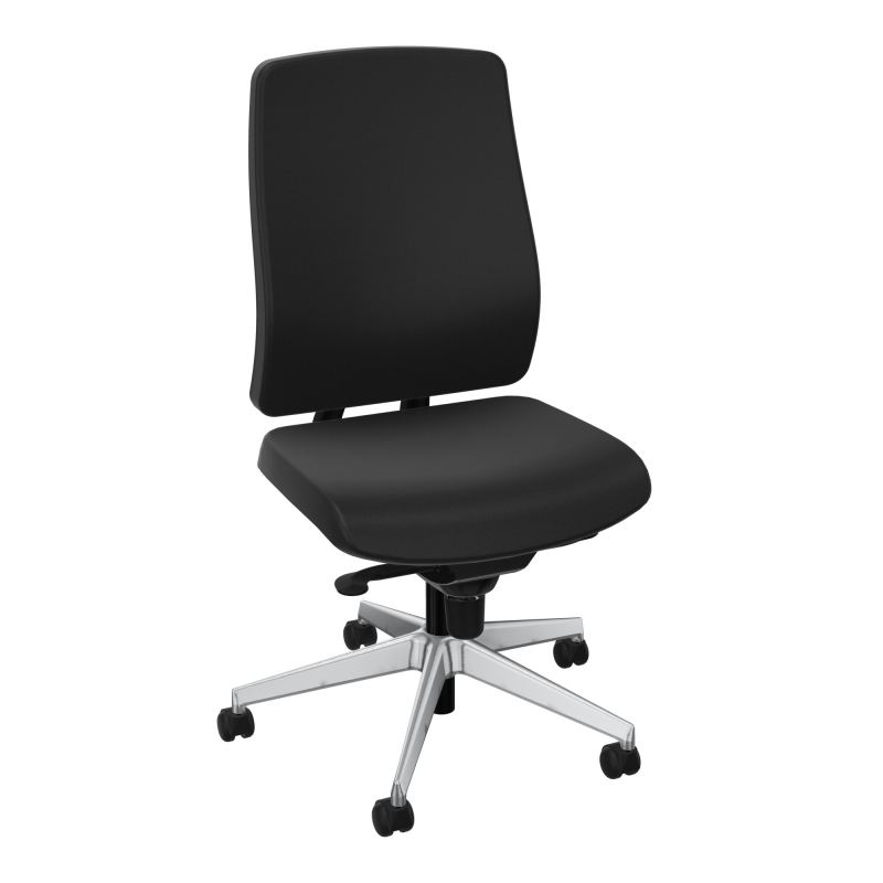 OSCAR 2 SIEGE CONFORT HD TISSU COQ NOIRE-ROUL SOL DUR FREIN HORS CHARGE A6 SQ