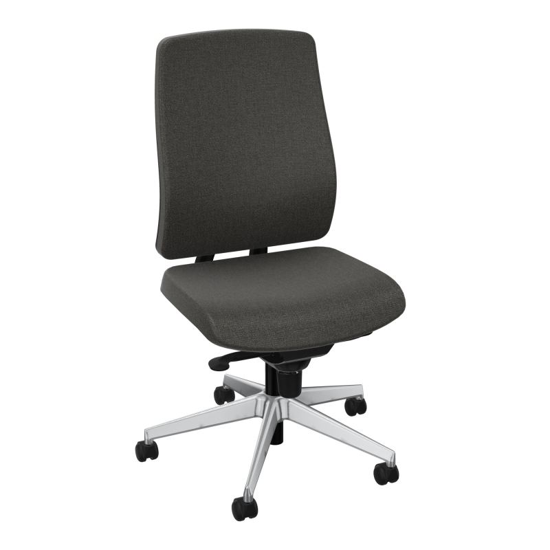 OSCAR 2 SIEGE CONFORT HD TISSU COQ NOIRE-ROUL SOL DUR FREIN HORS CHARGE B7 SQ