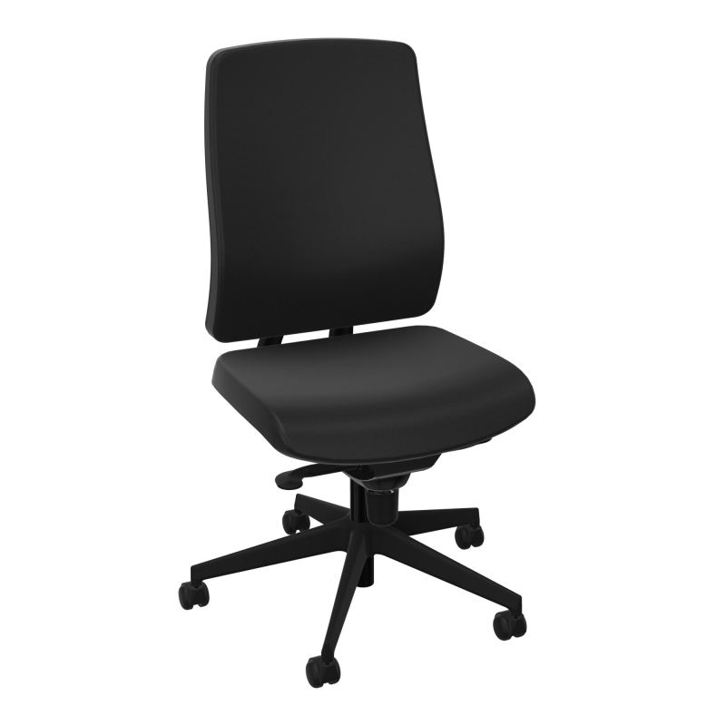 OSCAR 2 SIEGE CONFORT HD TISSU COQ NOIRE-ROUL SOL SOUPLE FREIN EN CHARGE A6 SV