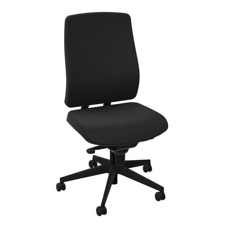 OSCAR 2 SIEGE CONFORT HD TISSU COQ NOIRE-ROUL SOL SOUPLE KE SV