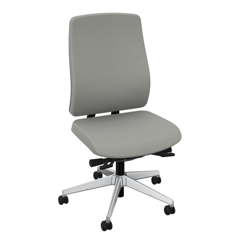 OSCAR 2 SIEGE ERGONOM.HD TISSU COQ NOIRE+RP-ROUL SOL DUR FREIN HORS CHARGE CA SQ