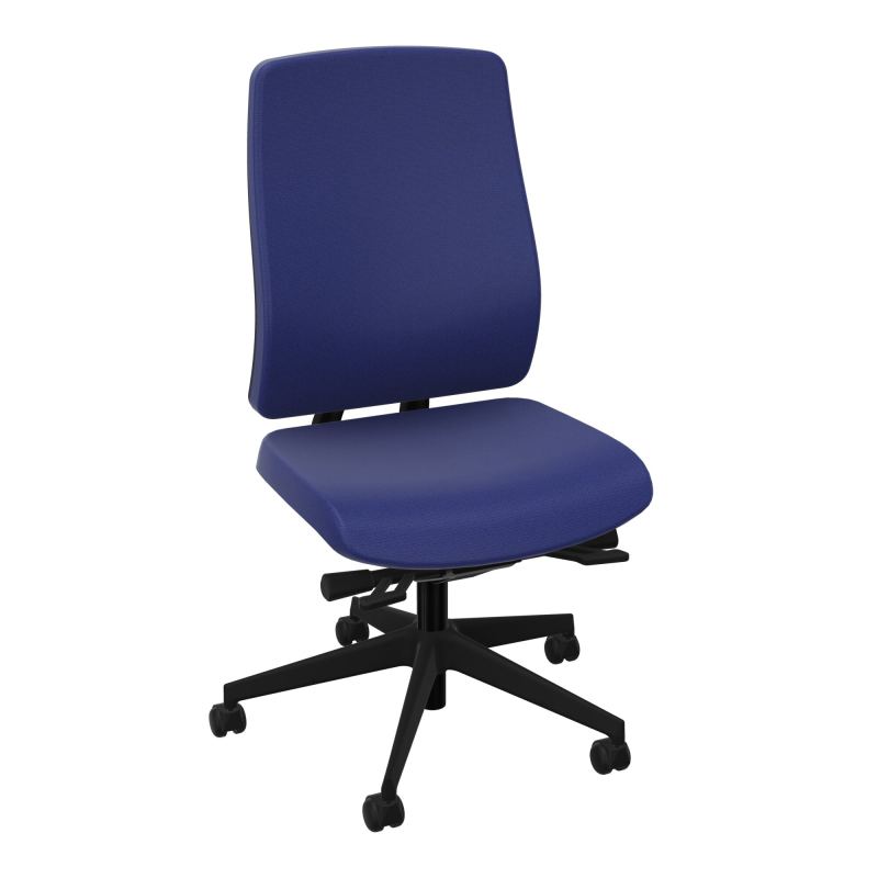 OSCAR 2 SIEGE ERGONOM.HD TISSU COQ NOIRE+RP-ROUL SOL DUR A3 SV